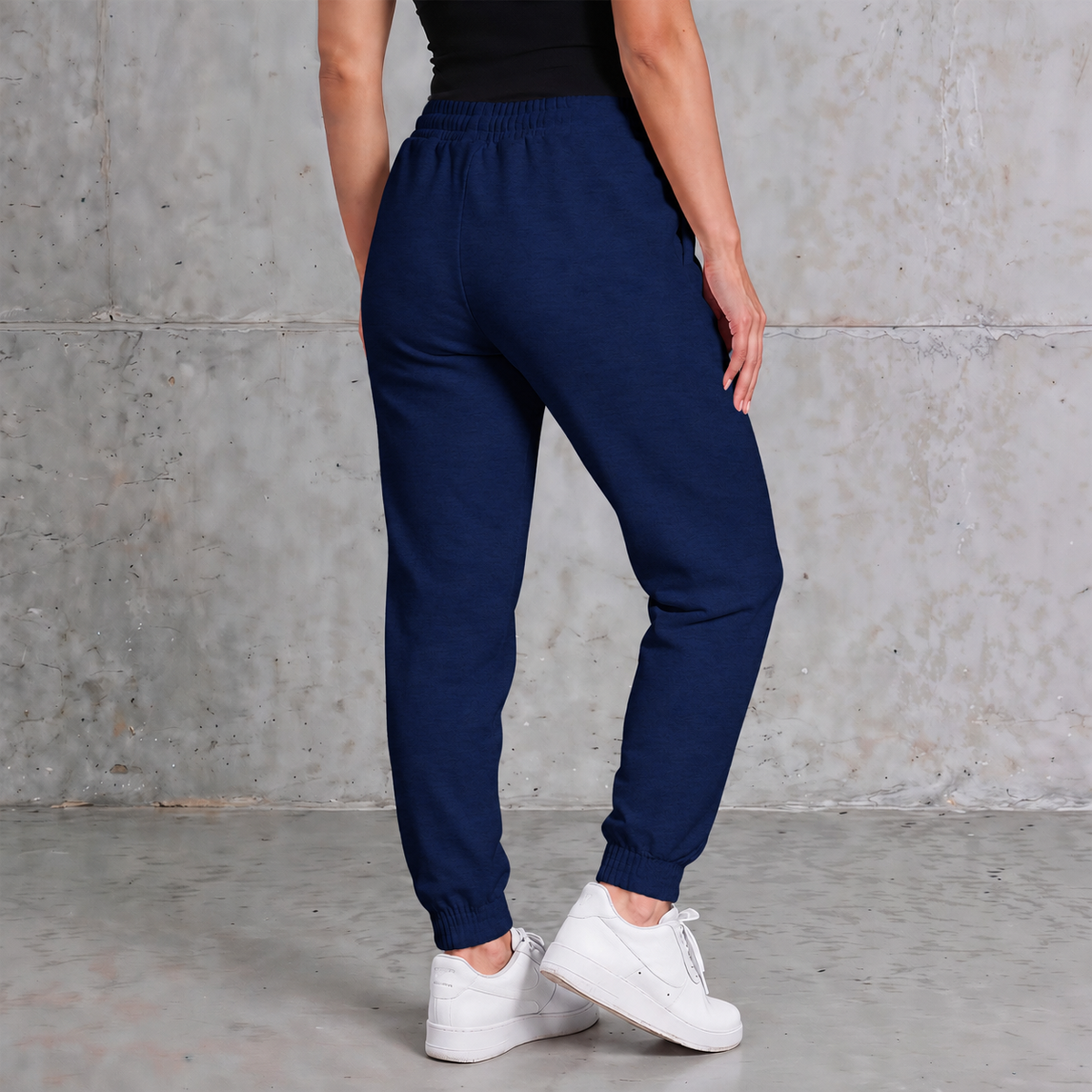 Calça Moletinho / Moletom Preto Liso Algodão Mácio Várias Cores