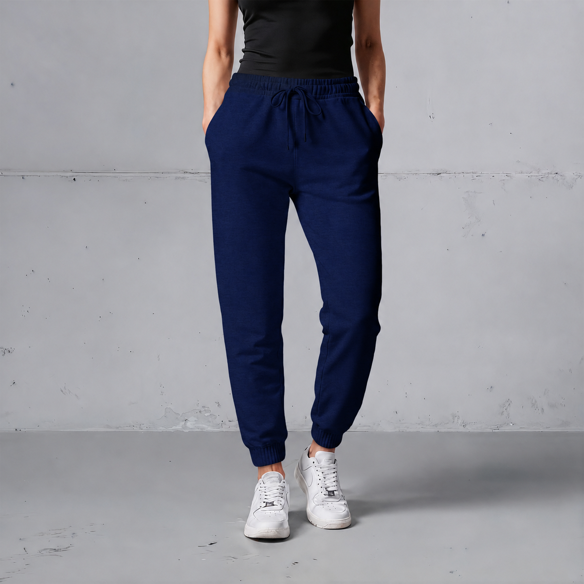Calça Moletinho / Moletom Preto Liso Algodão Mácio Várias Cores