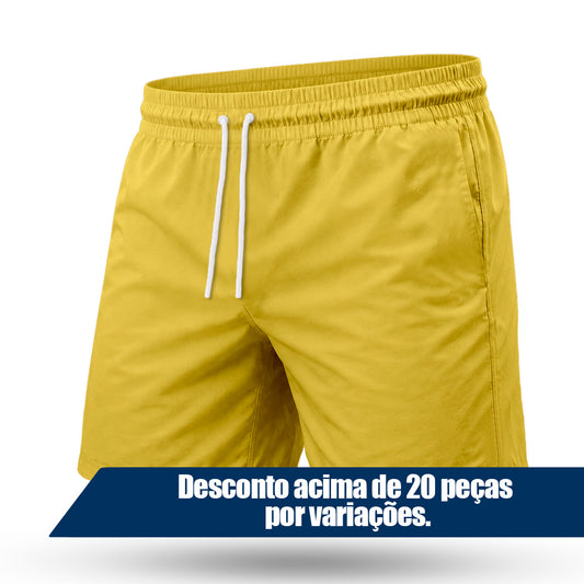 Bermuda Tactel Elastano Masculina