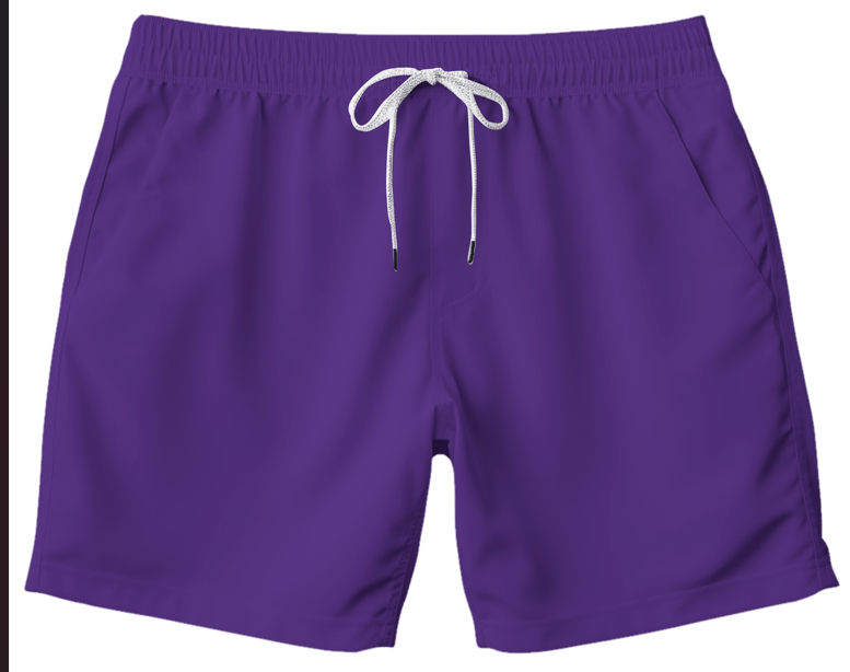 Short Tactel Masculino Cós Elástico Várias Cores