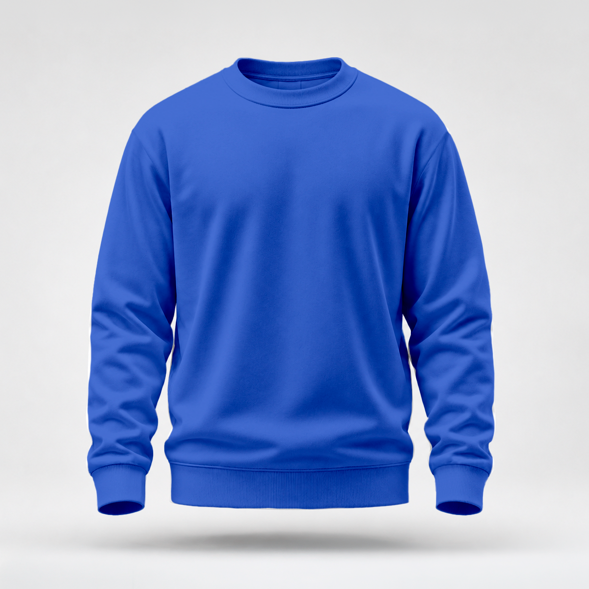 Blusa Moletom Careca Lisa Premium Slim Algodão Mácio