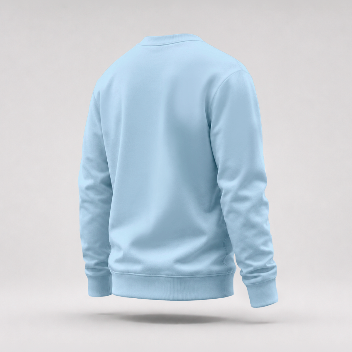 Blusa Moletom Careca Lisa Premium Slim Algodão Mácio