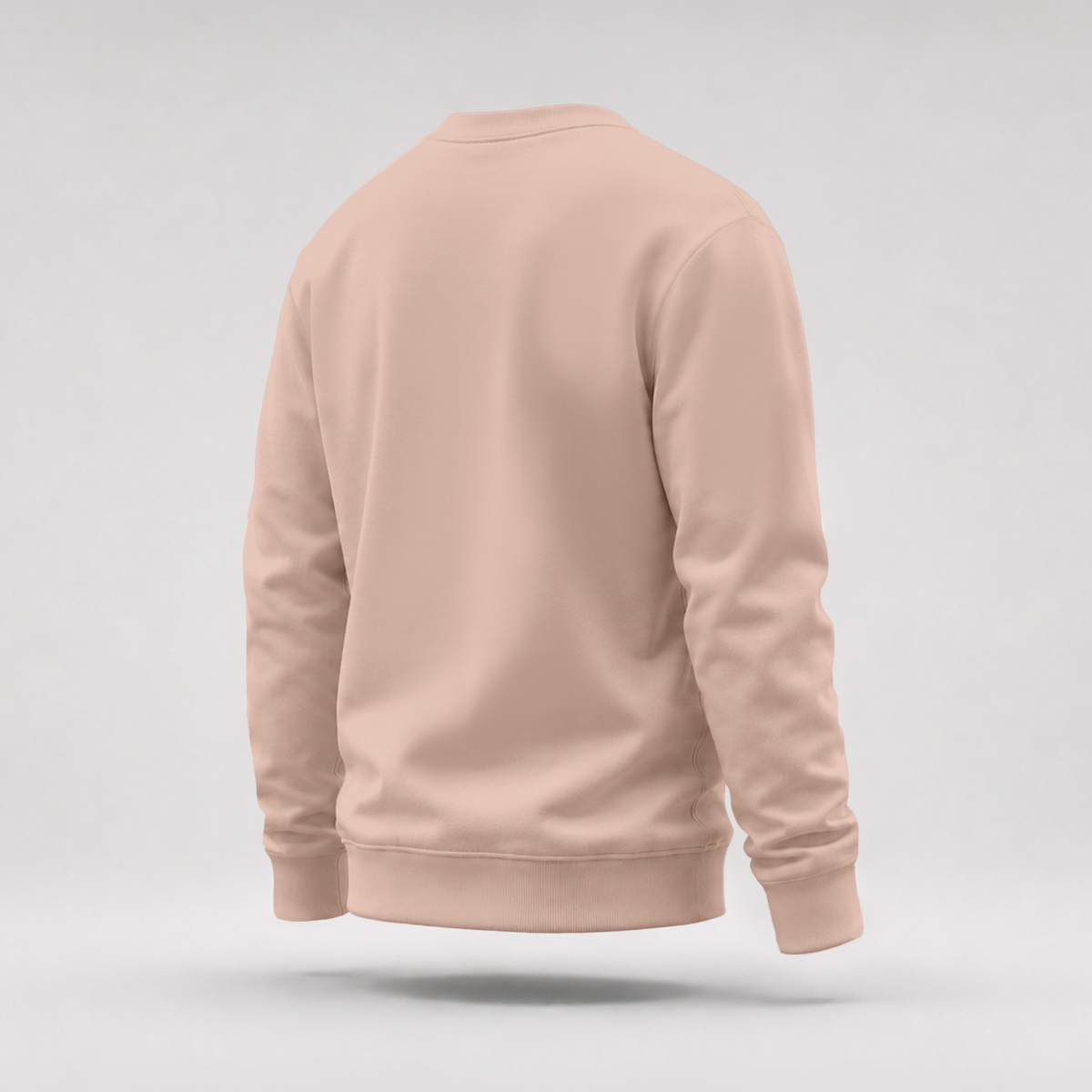 Blusa Moletom Careca Lisa Premium Slim Algodão Mácio
