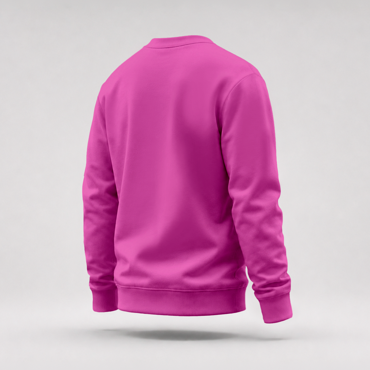 Blusa Moletom Careca Lisa Premium Slim Algodão Mácio