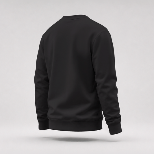 Blusa Moletom Careca Lisa Premium Slim Algodão Mácio