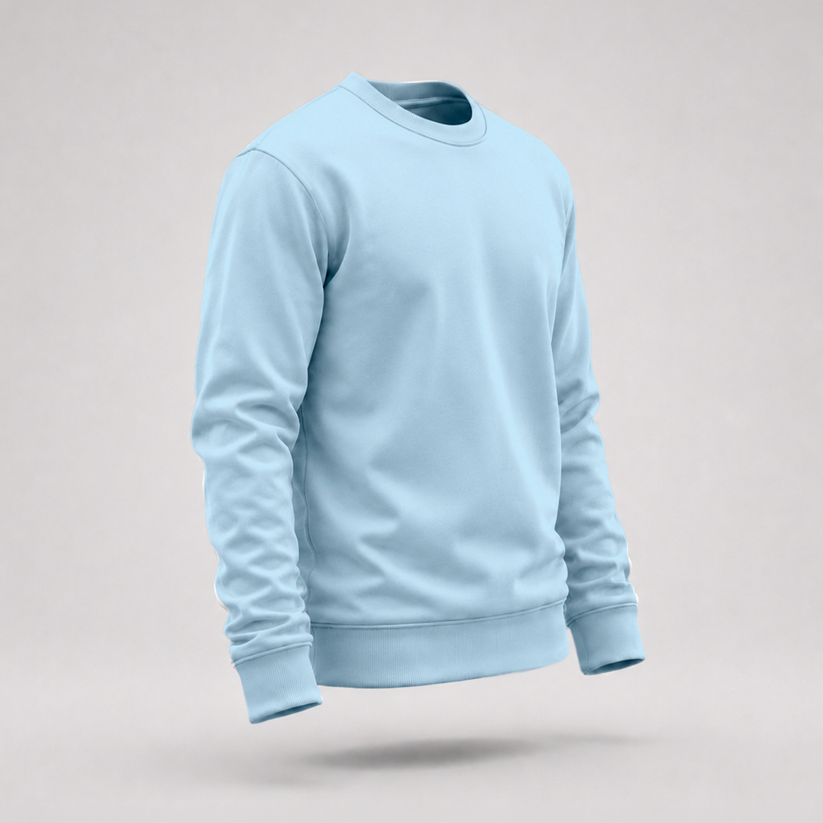 Blusa Moletom Careca Lisa Premium Slim Algodão Mácio