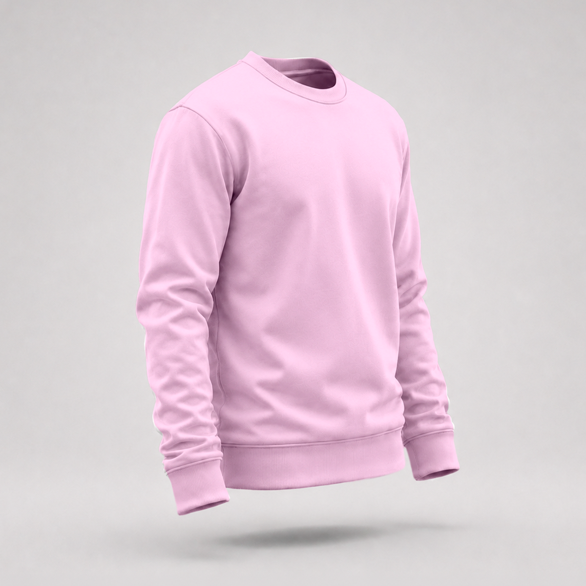 Blusa Moletom Careca Lisa Premium Slim Algodão Mácio