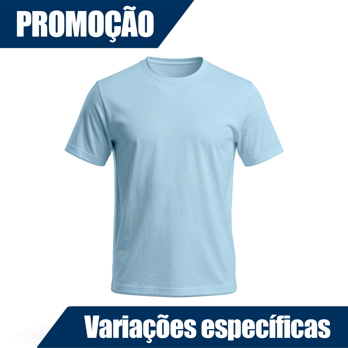 Camiseta Com Variações Específicas em Promoção