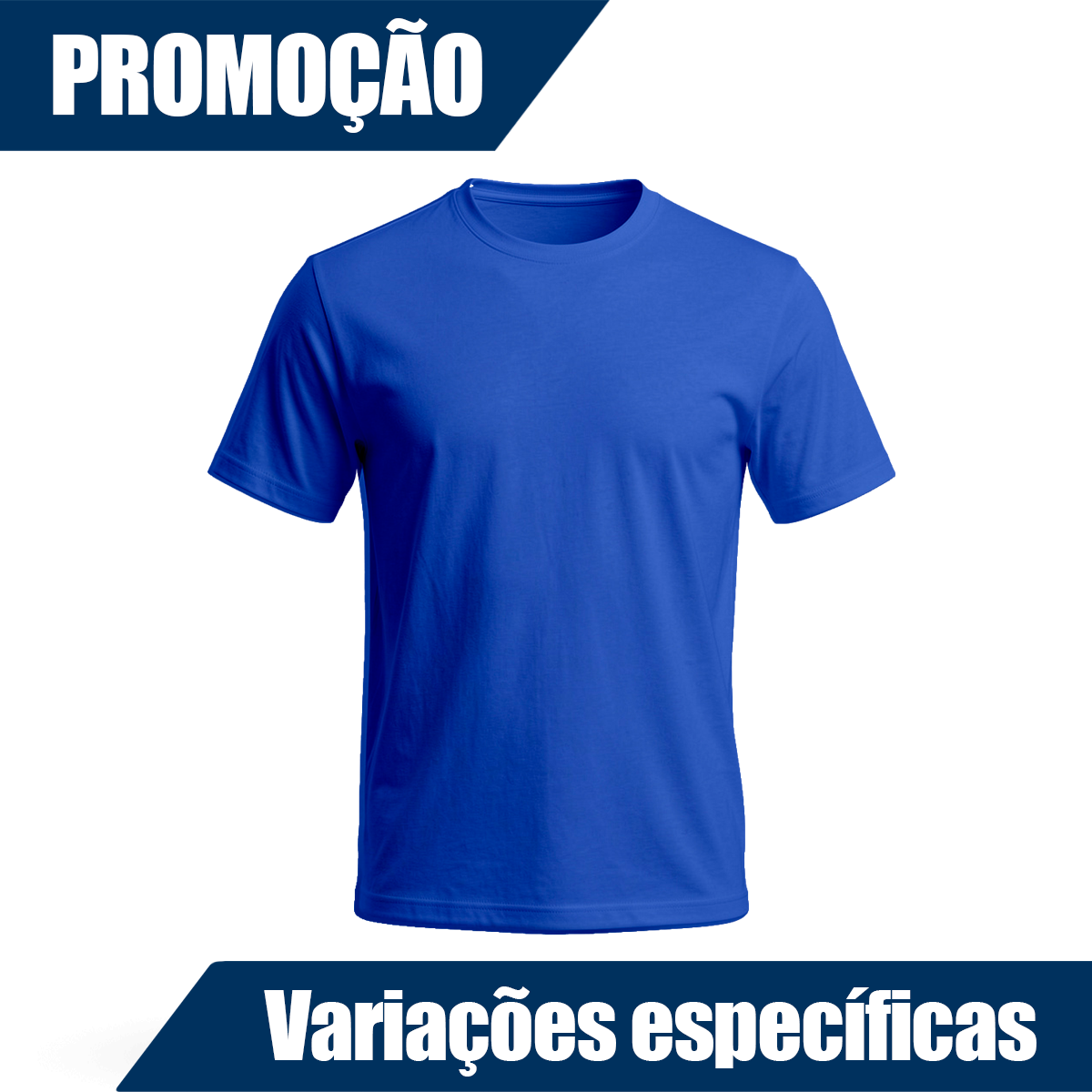 Camiseta Com Variações Específicas em Promoção