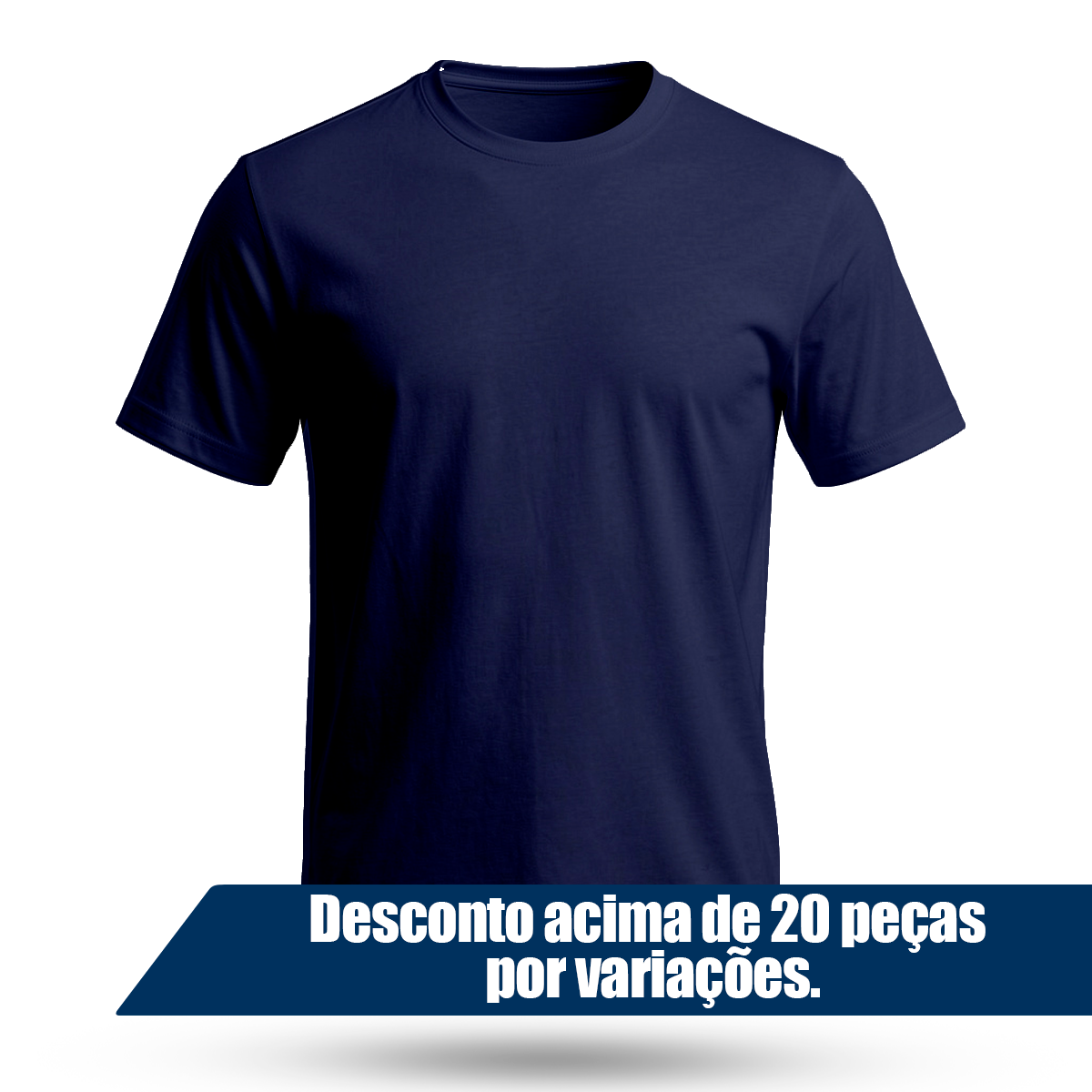 Camiseta Camisa Lisa Premium Slim Algodão Cores Variadas