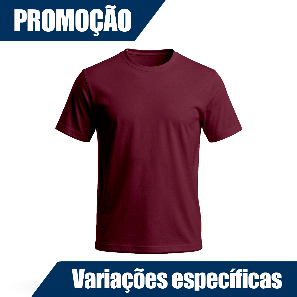 Camiseta Com Variações Específicas em Promoção