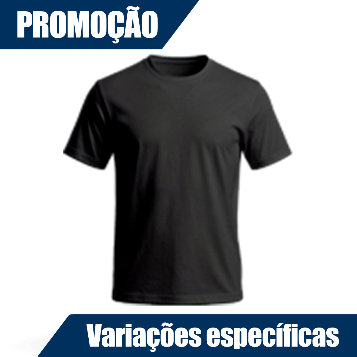 Camiseta Com Variações Específicas em Promoção