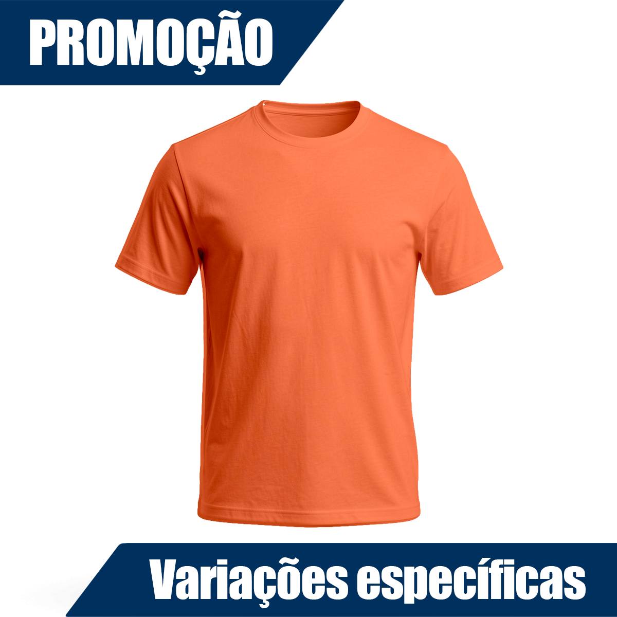 Camiseta Com Variações Específicas em Promoção