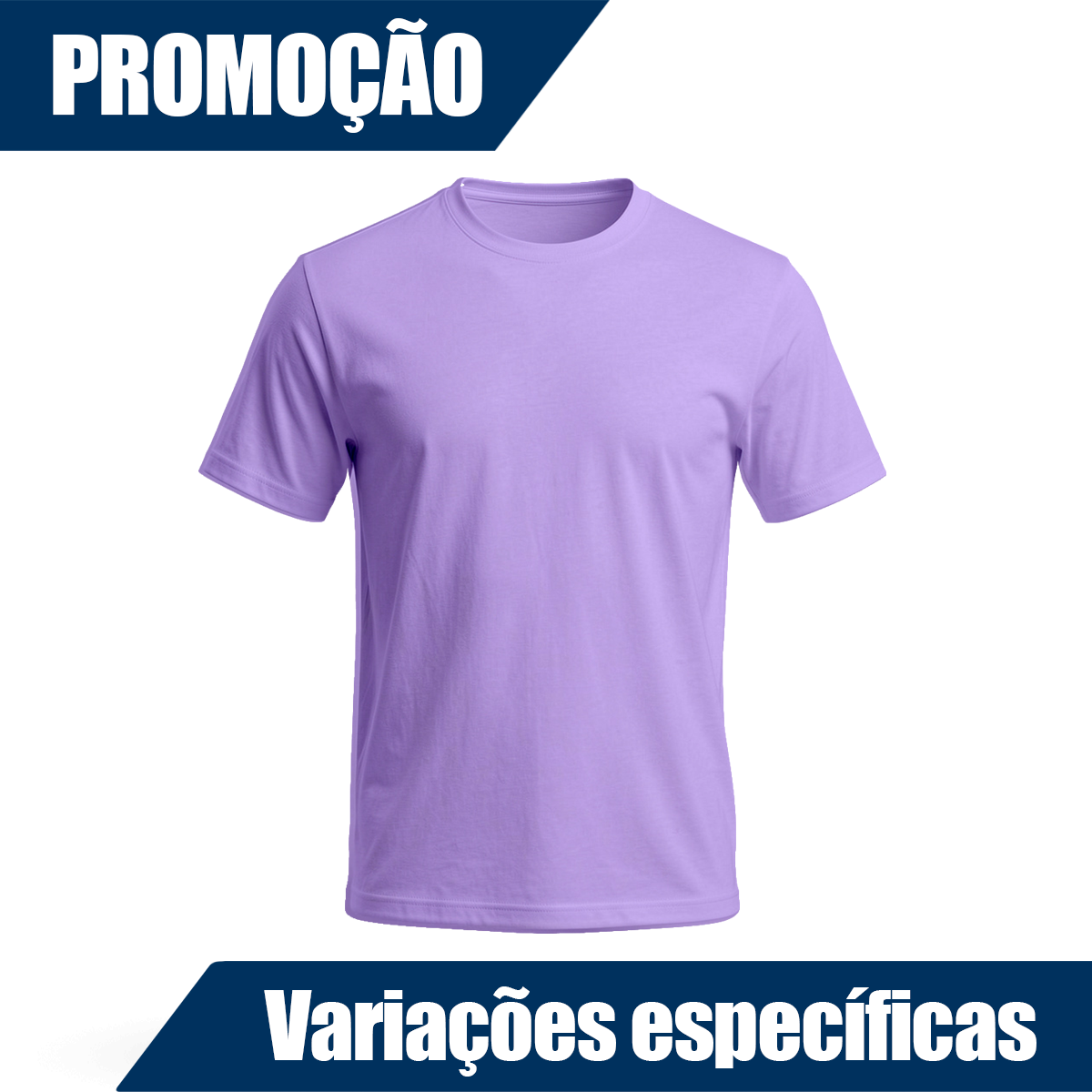 Camiseta Com Variações Específicas em Promoção