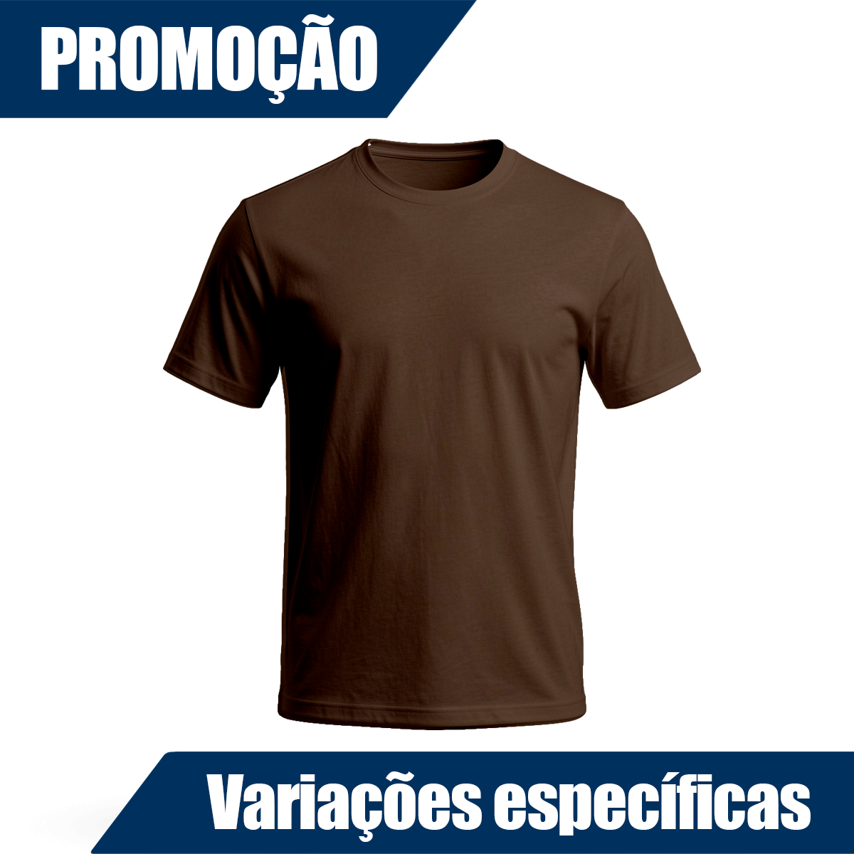 Camiseta Com Variações Específicas em Promoção