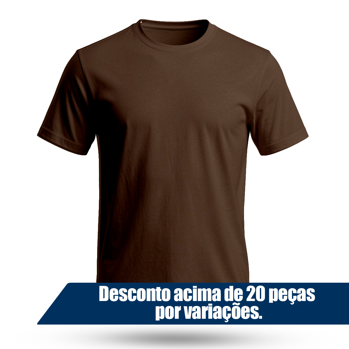 Camiseta Camisa Lisa Premium Slim Algodão Cores Variadas