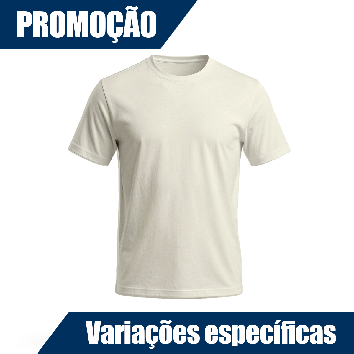 Camiseta Com Variações Específicas em Promoção