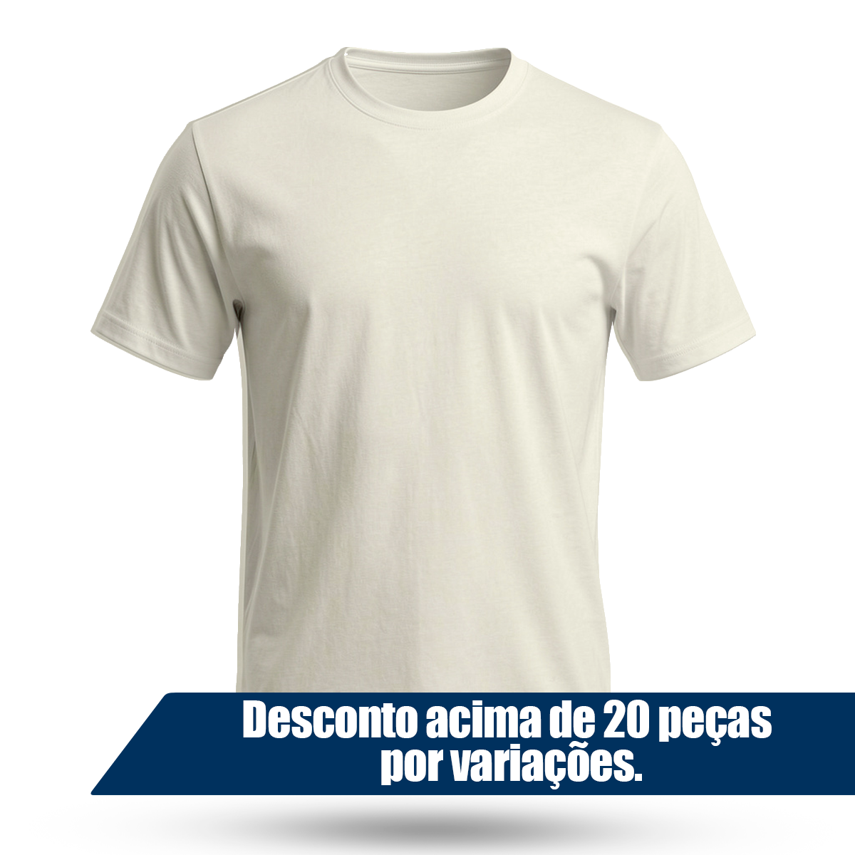 Camiseta Camisa Lisa Premium Slim Algodão Cores Variadas