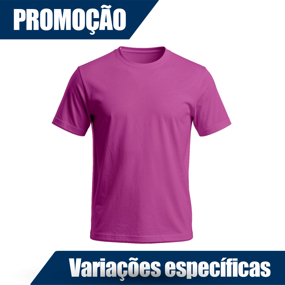Camiseta Com Variações Específicas em Promoção