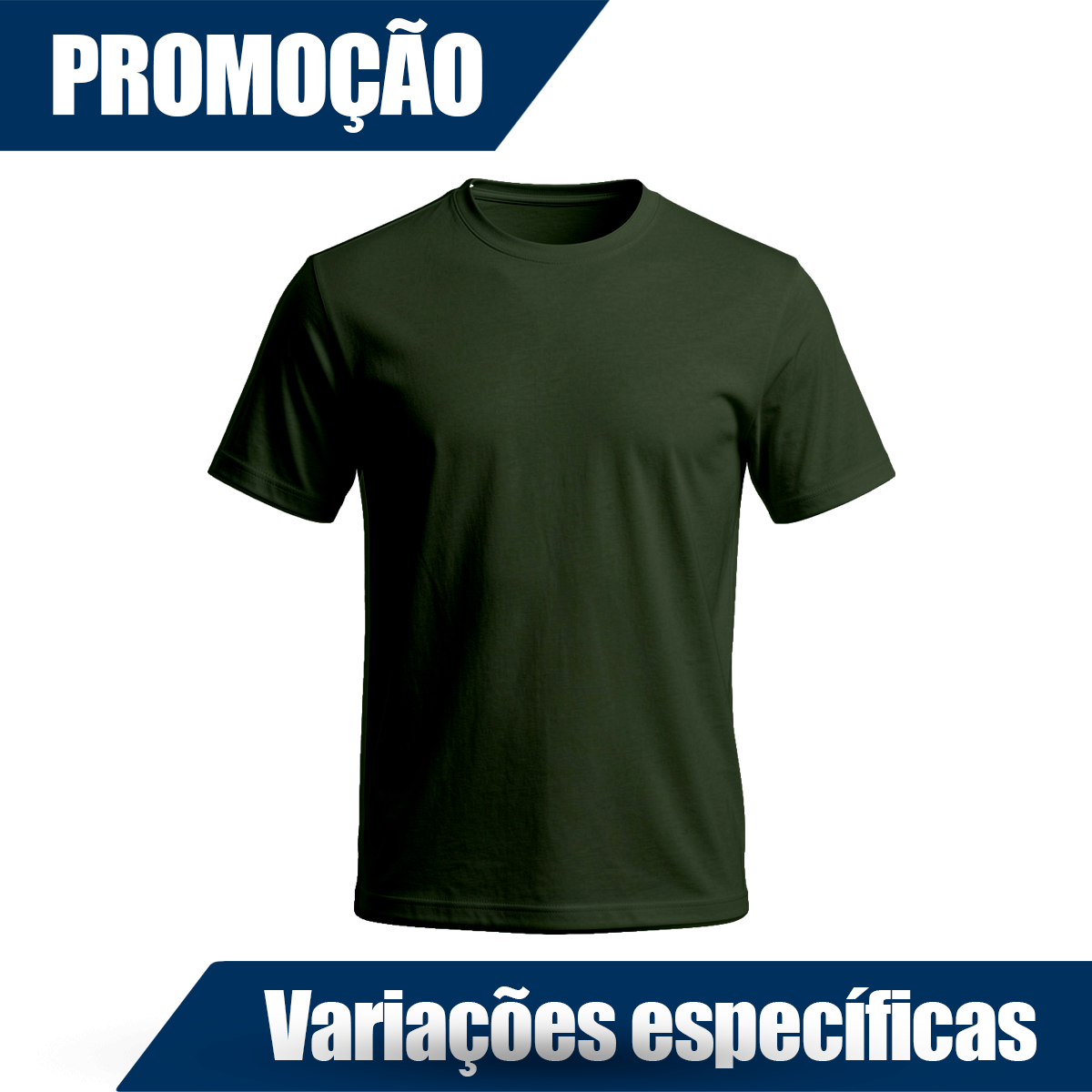 Camiseta Com Variações Específicas em Promoção