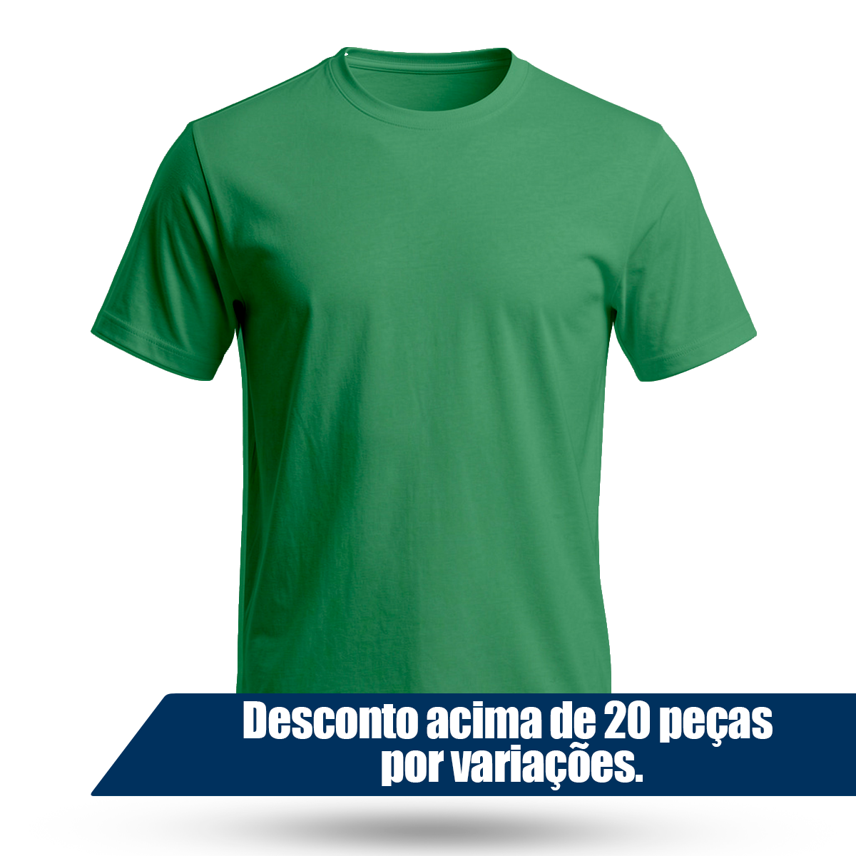 Camiseta Camisa Lisa Premium Slim Algodão Cores Variadas