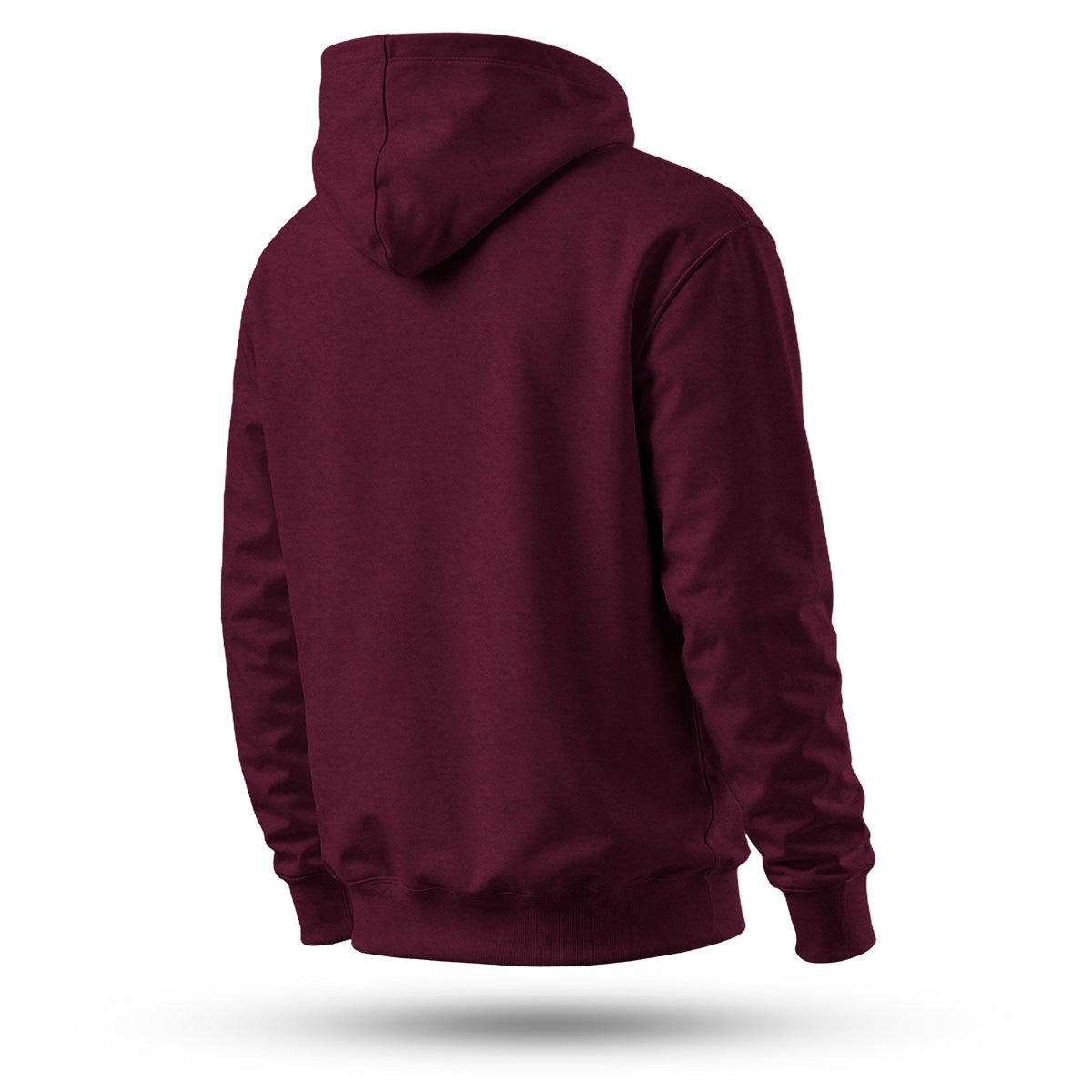 Blusa Moletom Canguru Lisa Premium Slim Algodão Mácio
