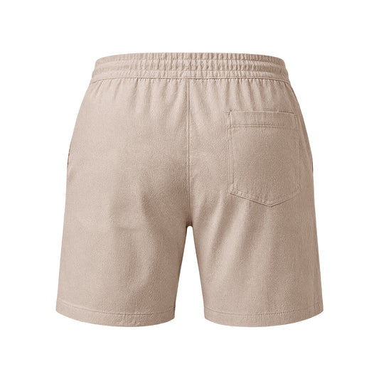 Bermuda Short Linho Masculino Básico Diversas Cores