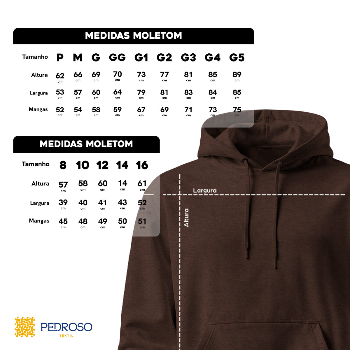 Blusa Moletom Canguru Lisa Premium Slim Algodão (10 PEÇAS POR VARIAÇÃO)