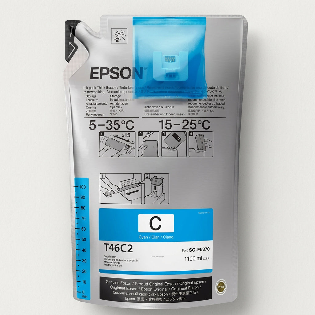 Tinta Sublimática Epson T46c Ultrachrome Plotter F6370 F9470