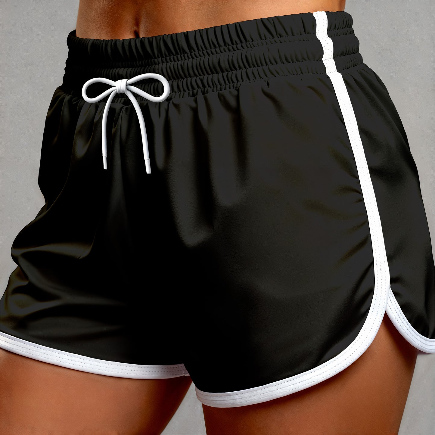 Short Tactel Feminino Cós Elástico Várias Cores