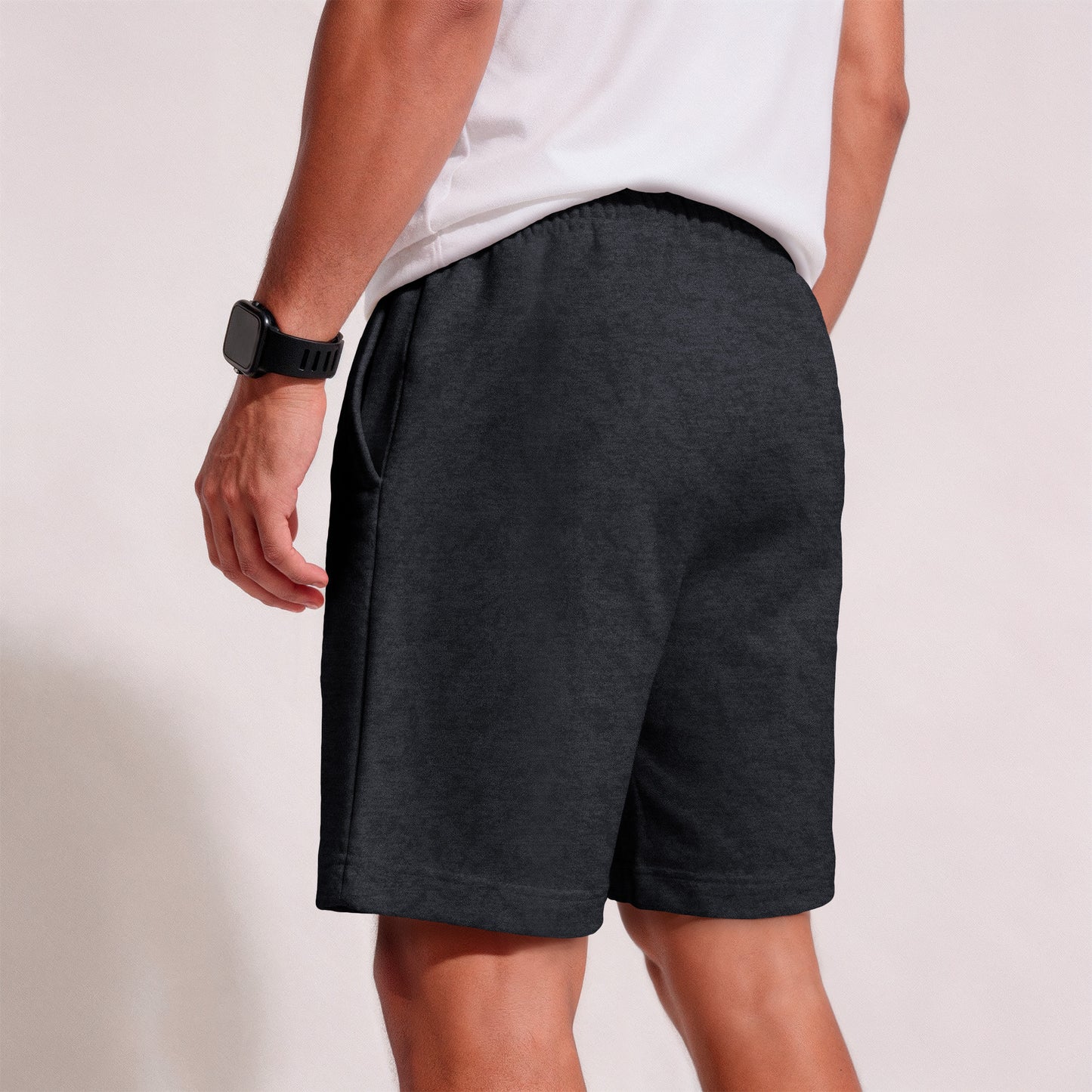 Bermuda Short Moletom Masculino Basico Diversas Cores