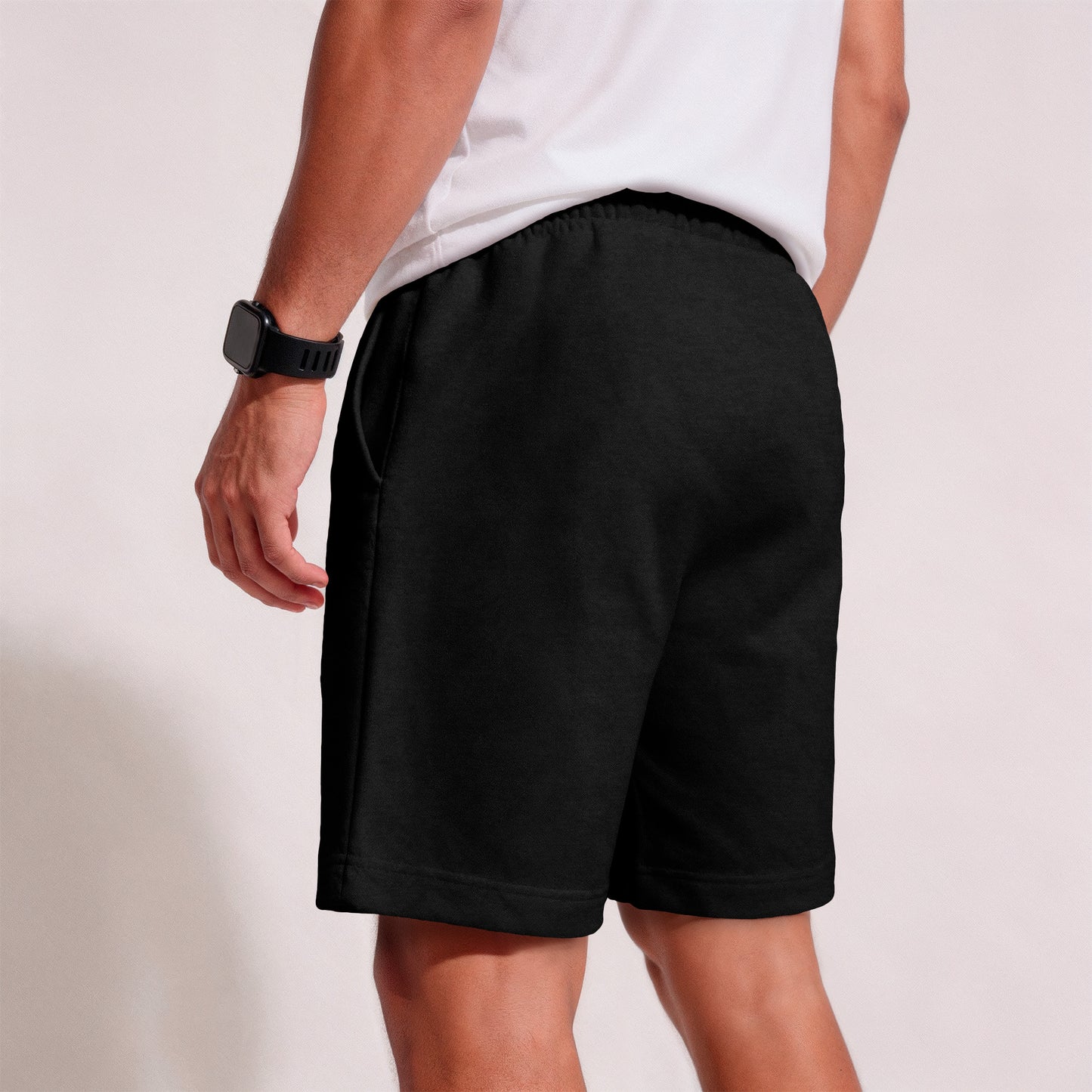 Bermuda Short Moletom Masculino Basico Diversas Cores