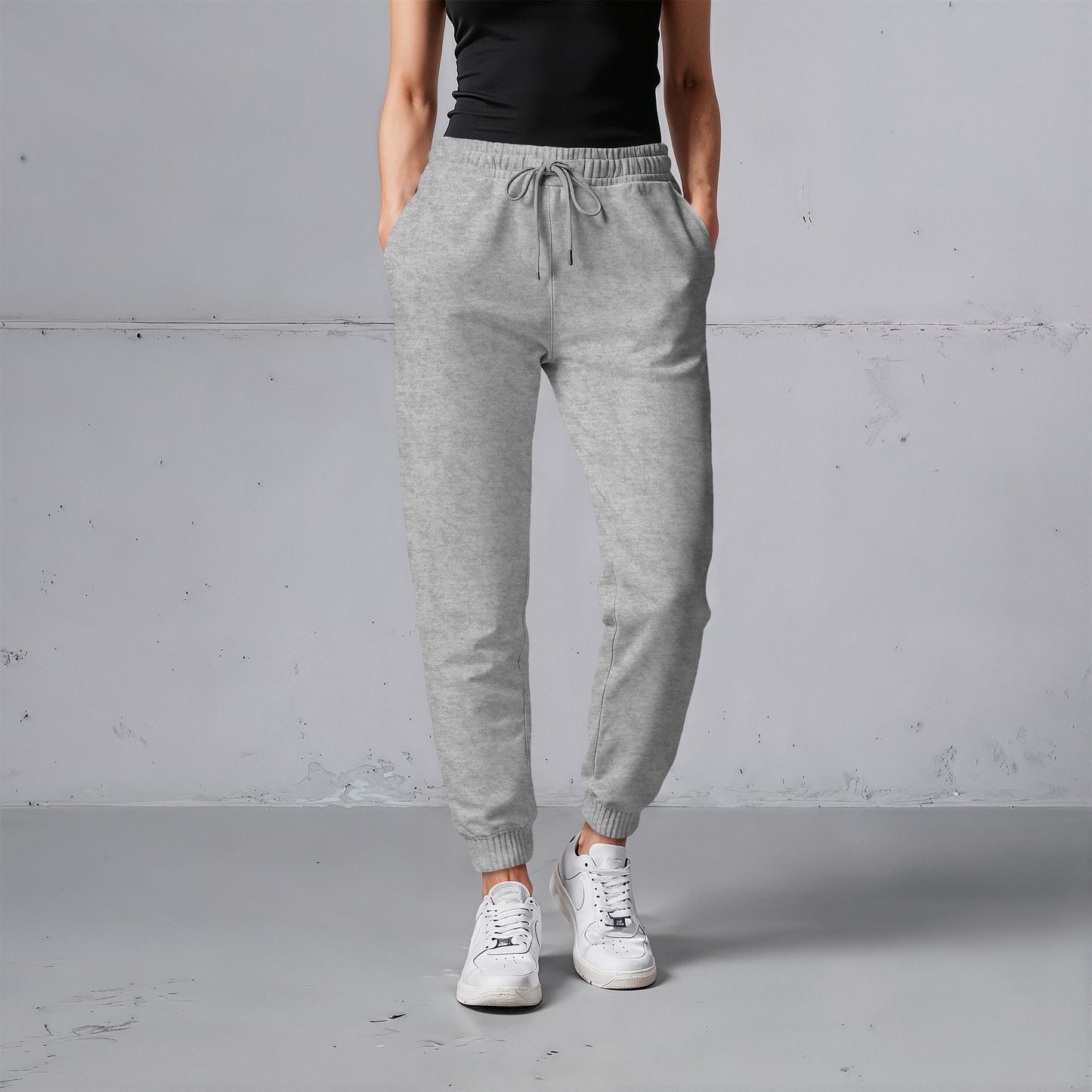 Calça Moletinho / Moletom Preto Liso Algodão Mácio Várias Cores
