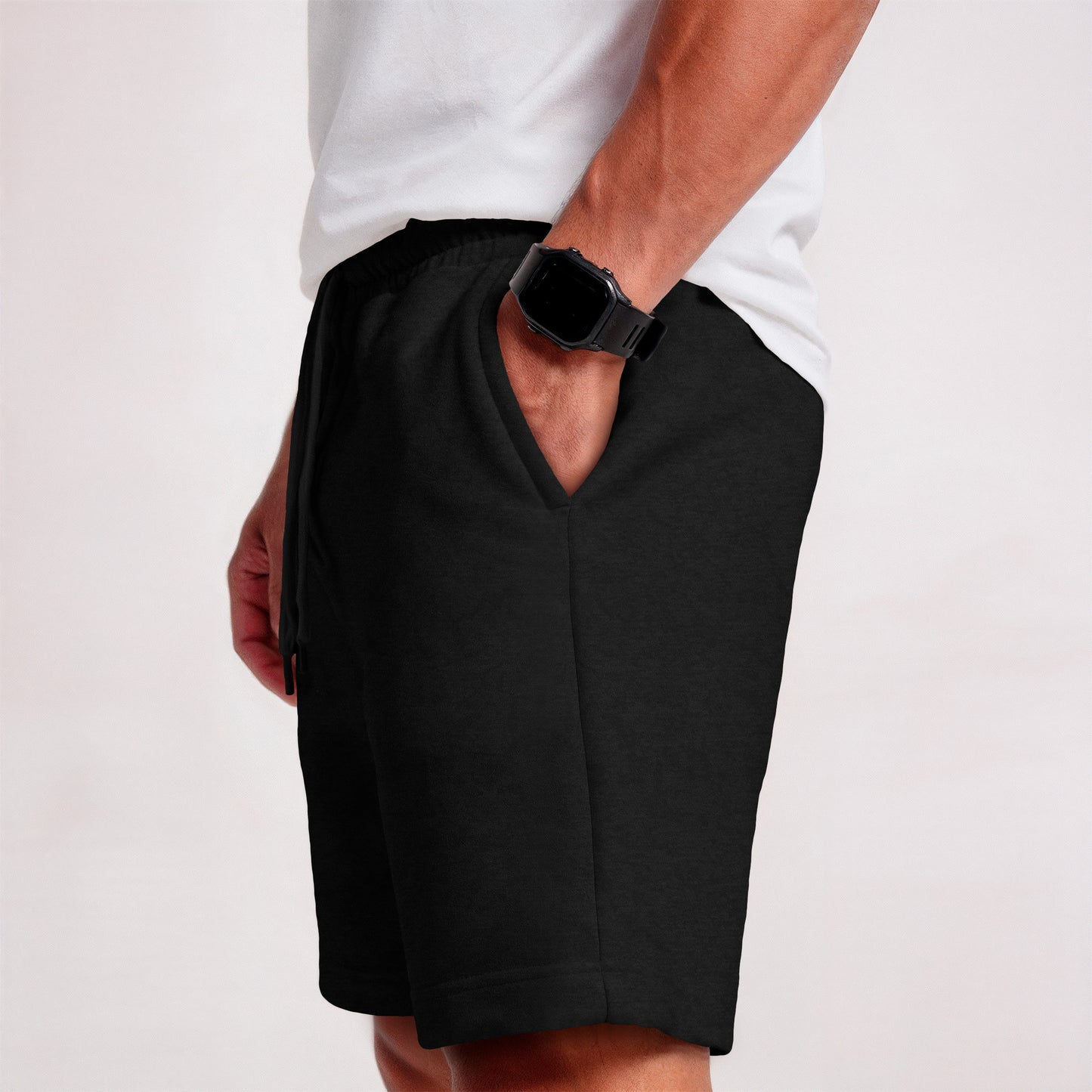 Bermuda Short Moletom Masculino Basico Diversas Cores
