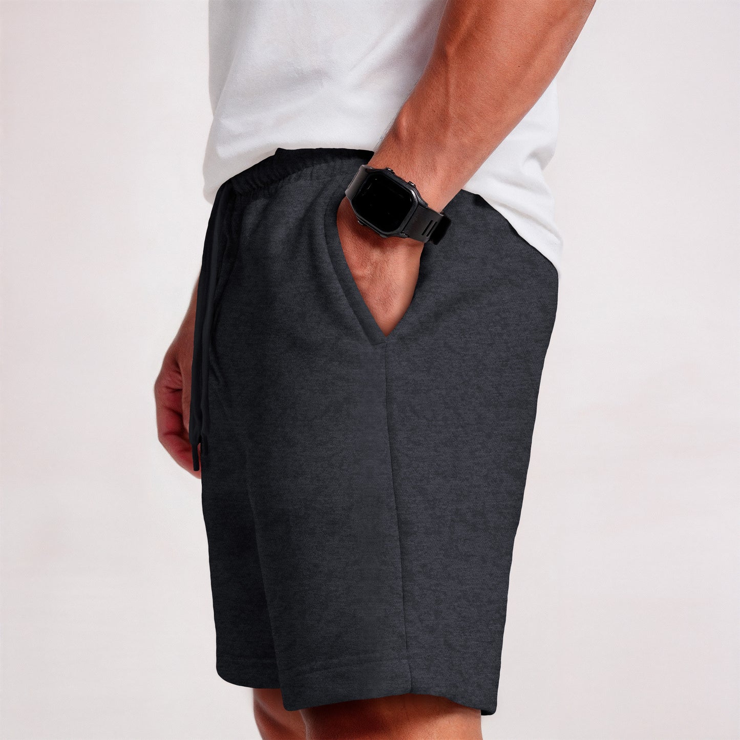 Bermuda Short Moletom Masculino Basico Diversas Cores