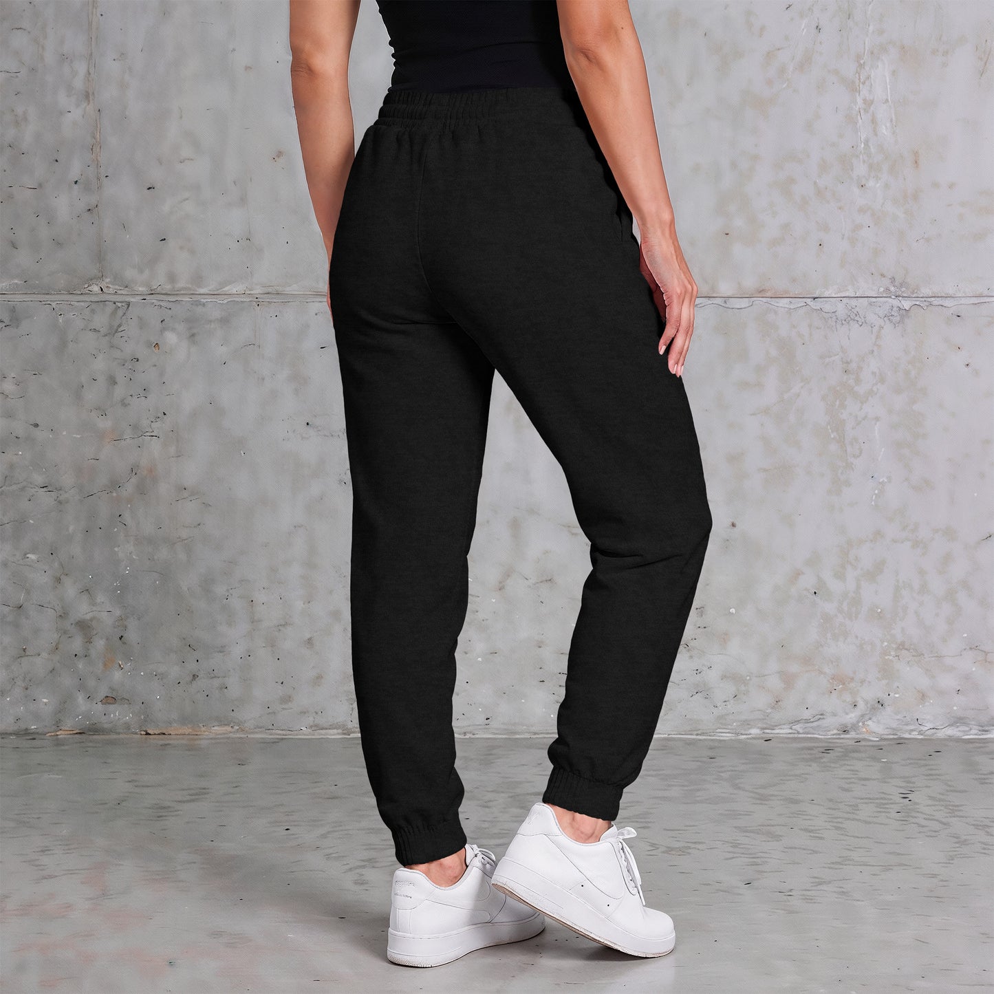 Calça Moletinho / Moletom Preto Liso Algodão Mácio Várias Cores