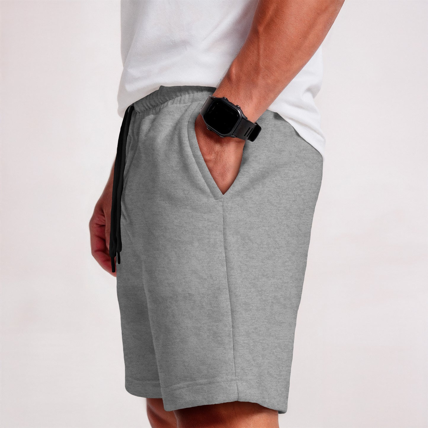 Bermuda Short Moletom Masculino Basico Diversas Cores