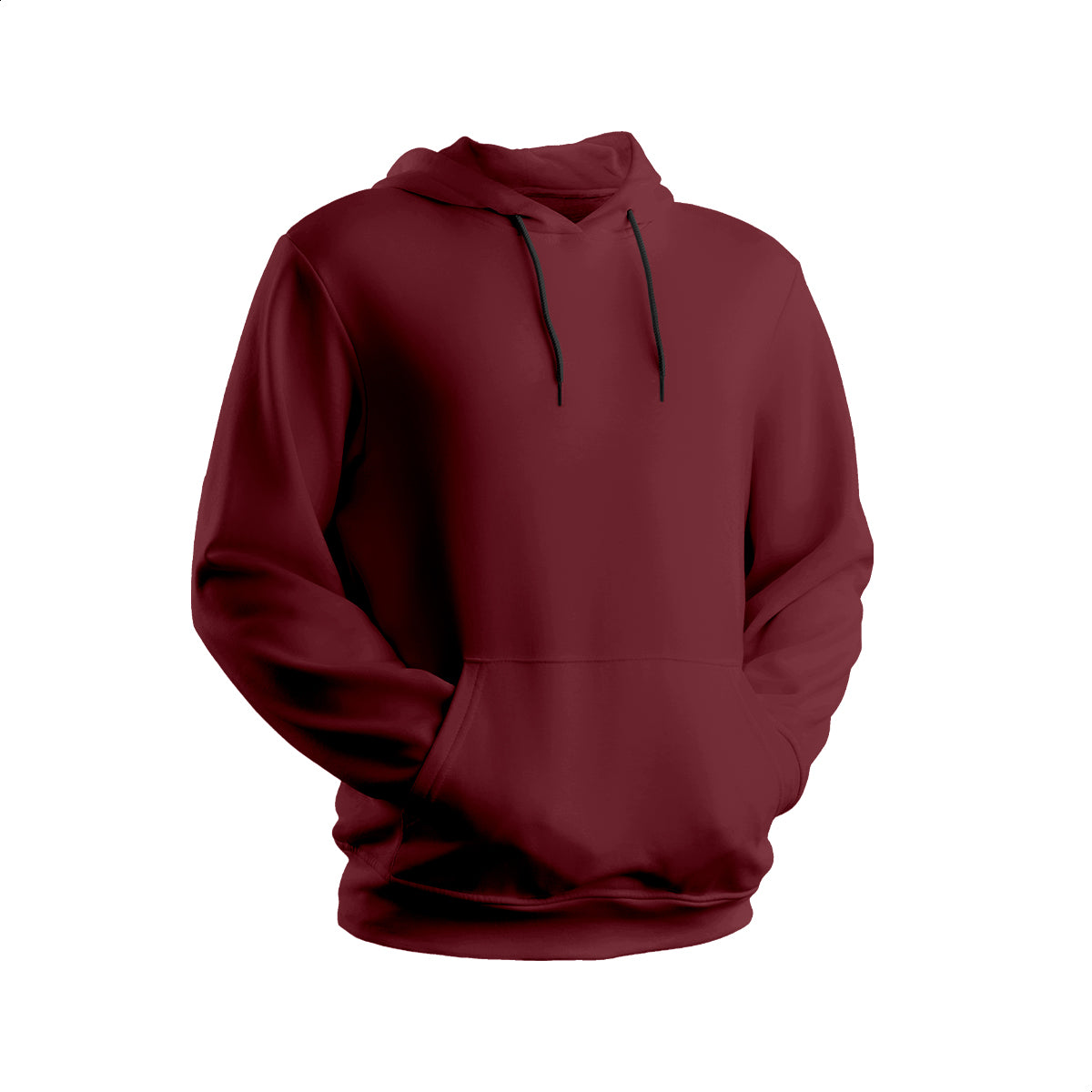 Blusa Moletom Canguru Lisa Premium Slim Algodão Mácio