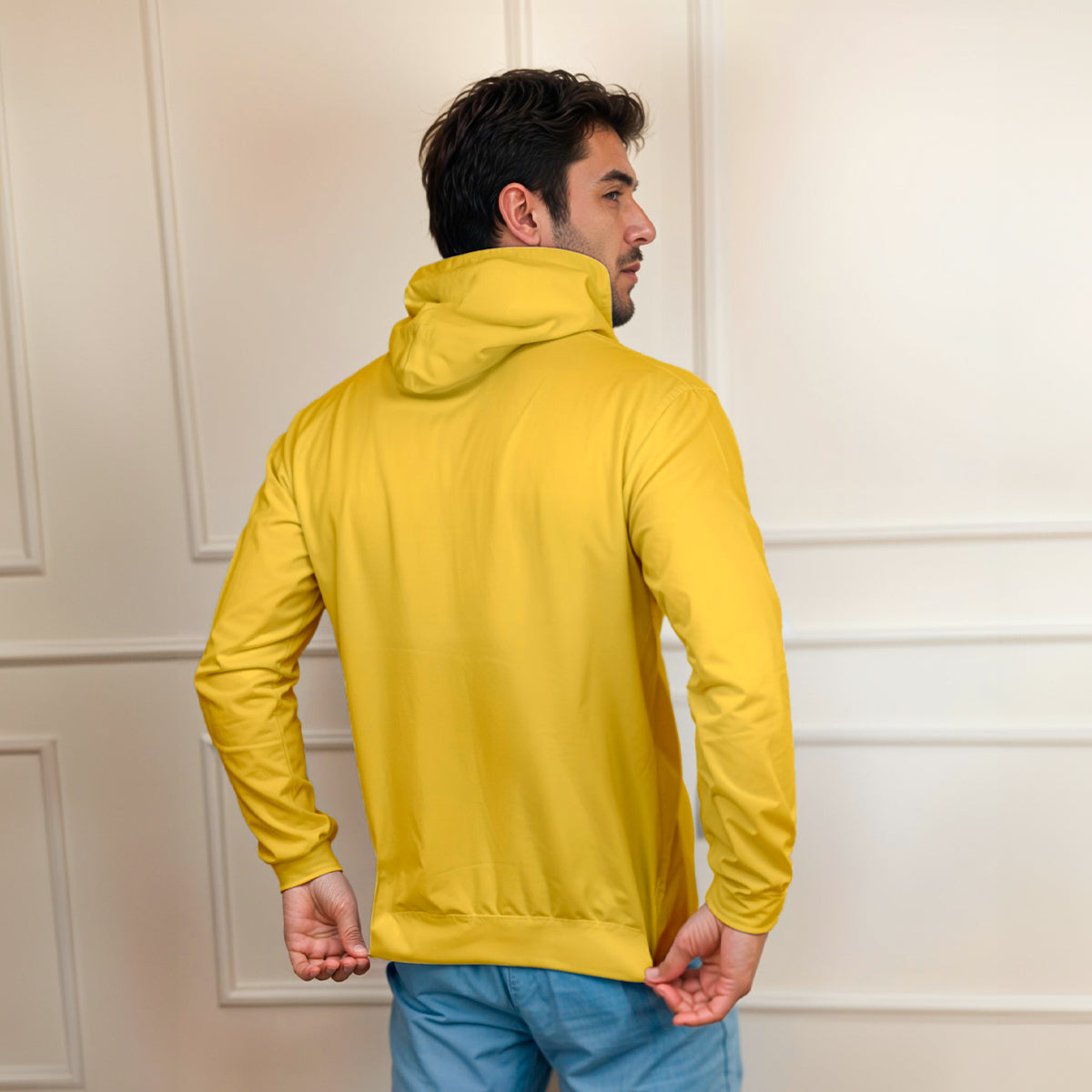 Blusa Moletom Canguru Lisa Premium Slim Algodão Mácio