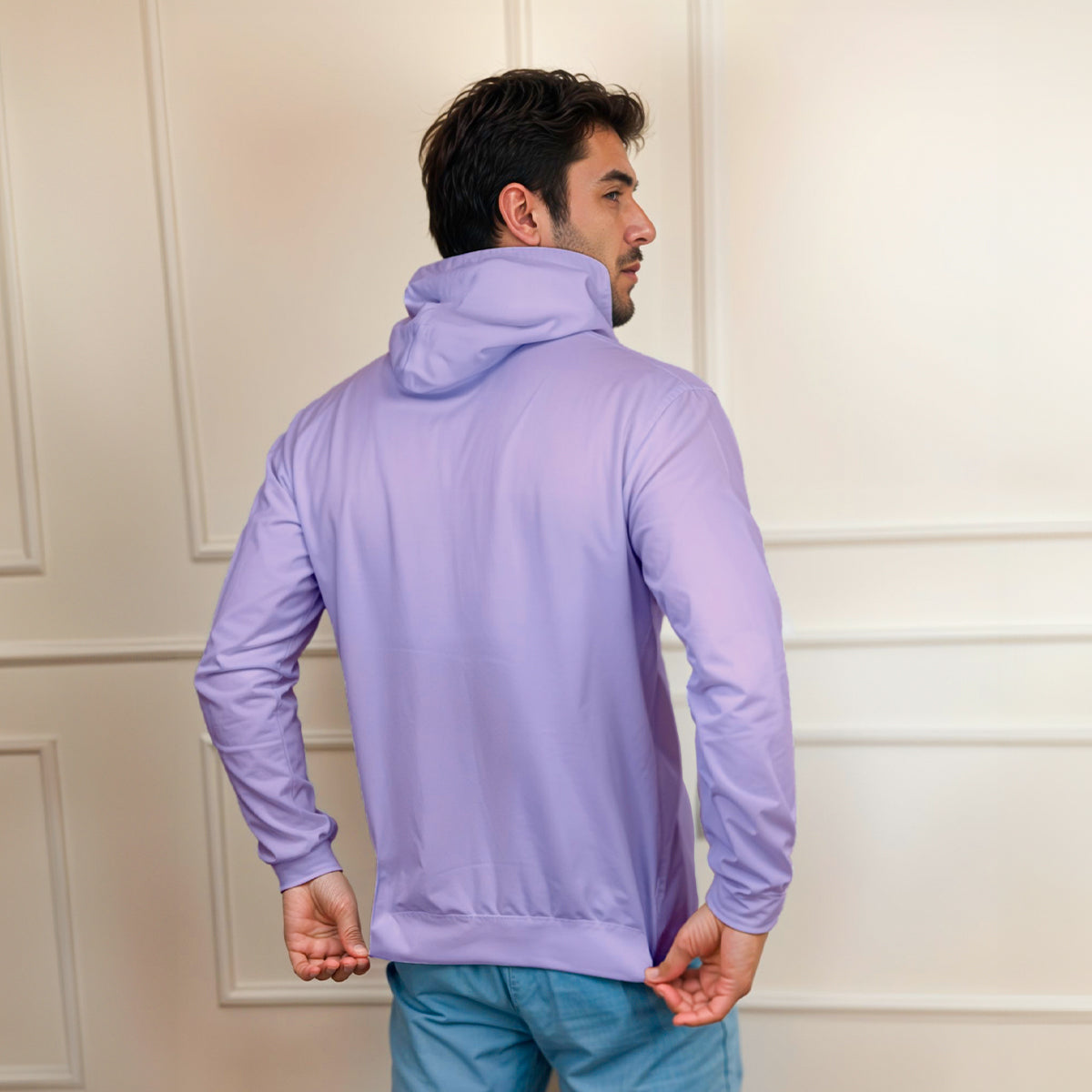 Blusa Moletom Canguru Lisa Premium Slim Algodão Mácio