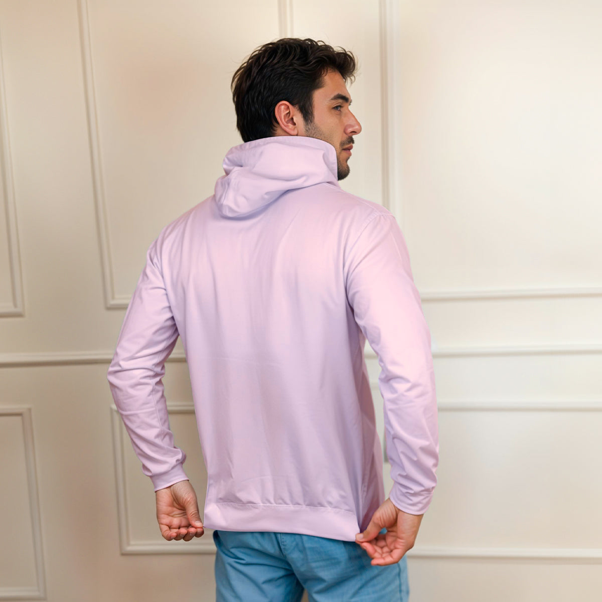 Blusa Moletom Canguru Lisa Premium Slim Algodão Mácio