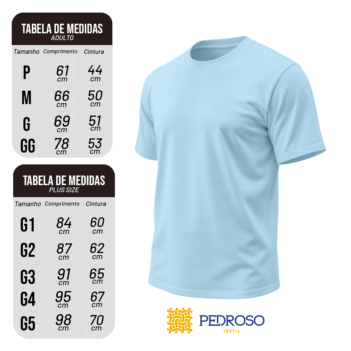 Camiseta Camisa Lisa Premium Slim Algodão Cores Variadas (10 PEÇAS POR VARIAÇÃO)