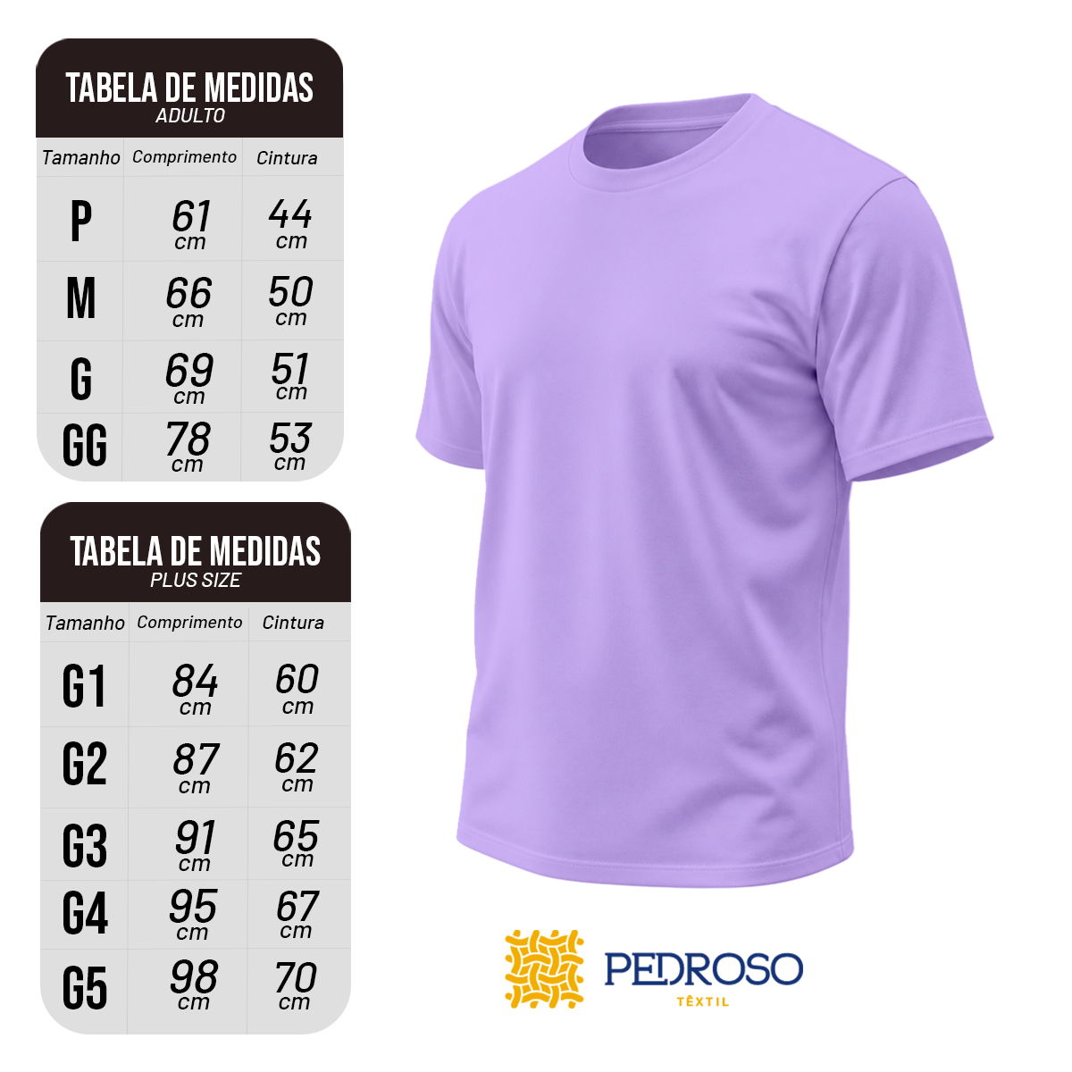Camiseta Camisa Lisa Premium Slim Algodão Cores Variadas (10 PEÇAS POR VARIAÇÃO)