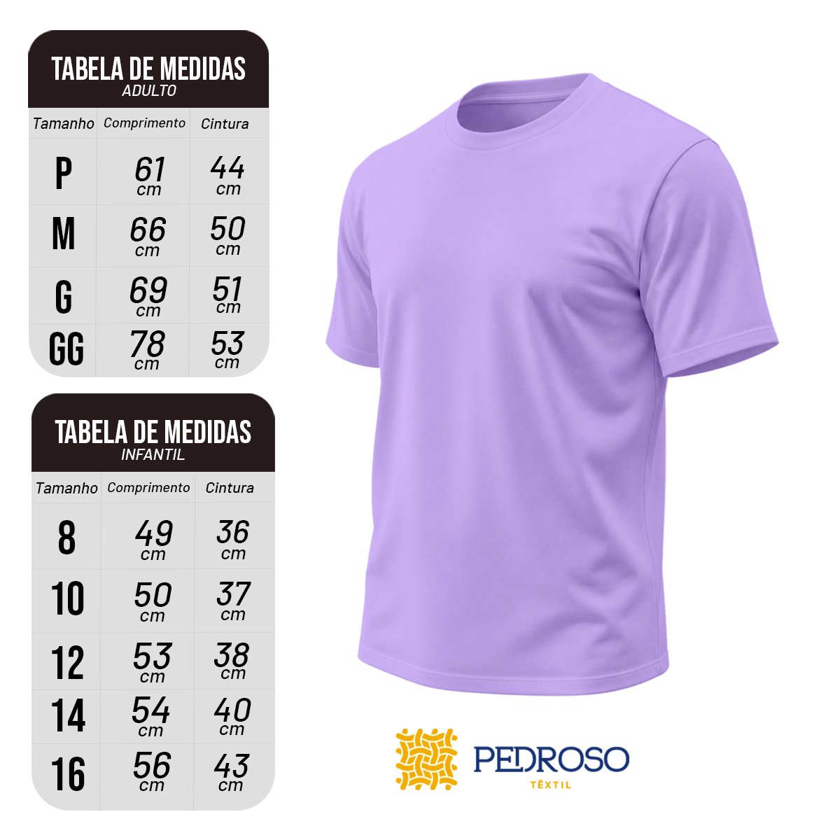 Camiseta Camisa Lisa Premium Slim Algodão Cores Variadas (10 PEÇAS POR VARIAÇÃO)