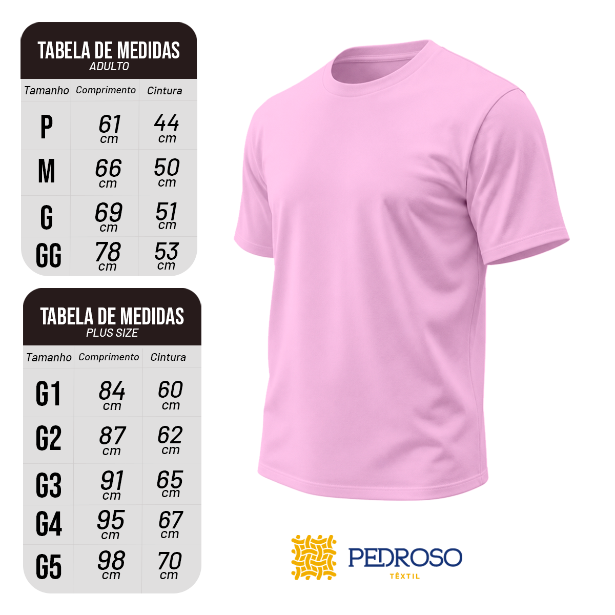Camiseta Camisa Lisa Premium Slim Algodão Cores Variadas (10 PEÇAS POR VARIAÇÃO)