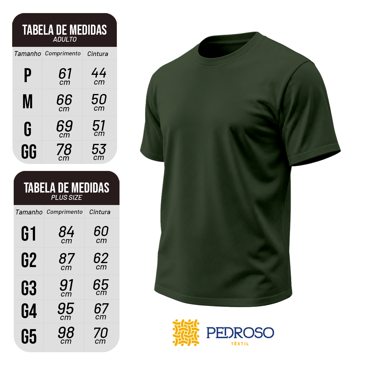 Camiseta Camisa Lisa Premium Slim Algodão Cores Variadas (10 PEÇAS POR VARIAÇÃO)