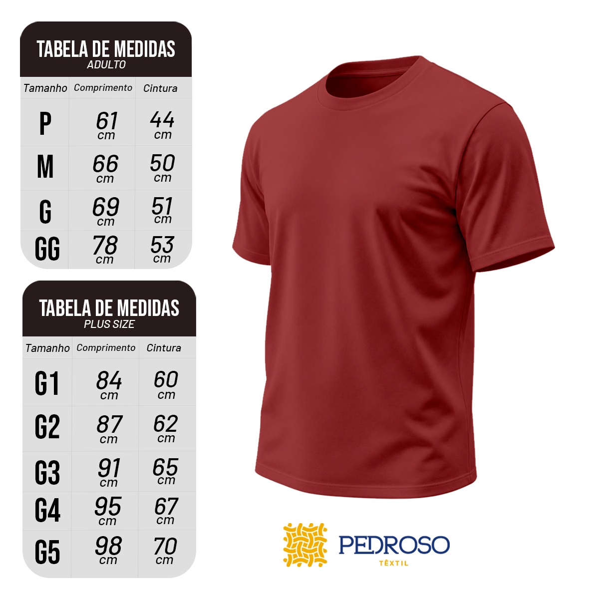 Camiseta Camisa Lisa Premium Slim Algodão Cores Variadas (10 PEÇAS POR VARIAÇÃO)